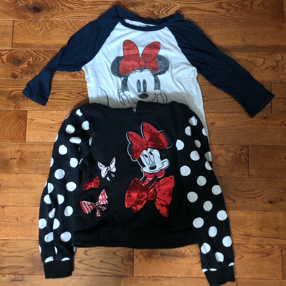 Minnie mouse top bundle